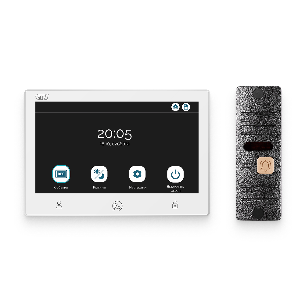 CTV-DP3713 Astra Plus Kit Комплект видеодомофона